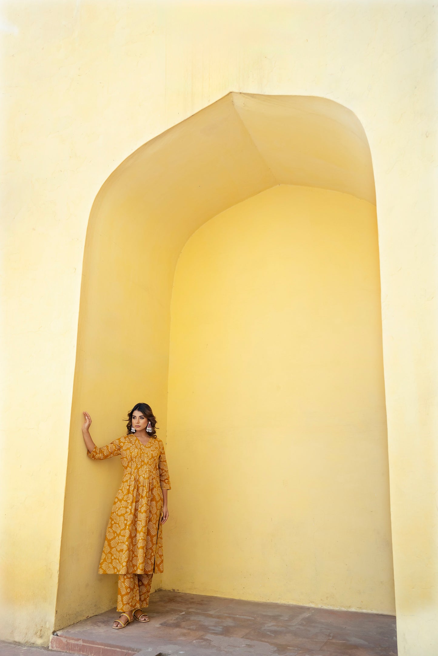 Pure Cotton Printed Kurta Set