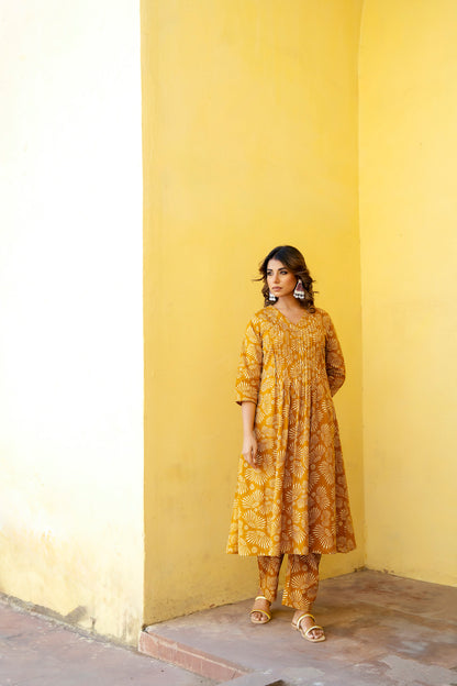 Pure Cotton Printed Kurta Set