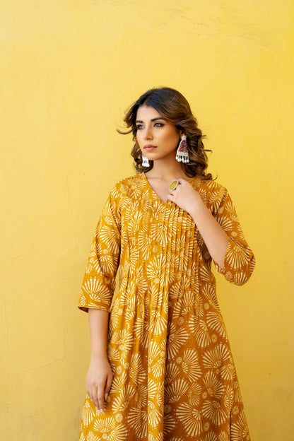 Pure Cotton Printed Kurta Set