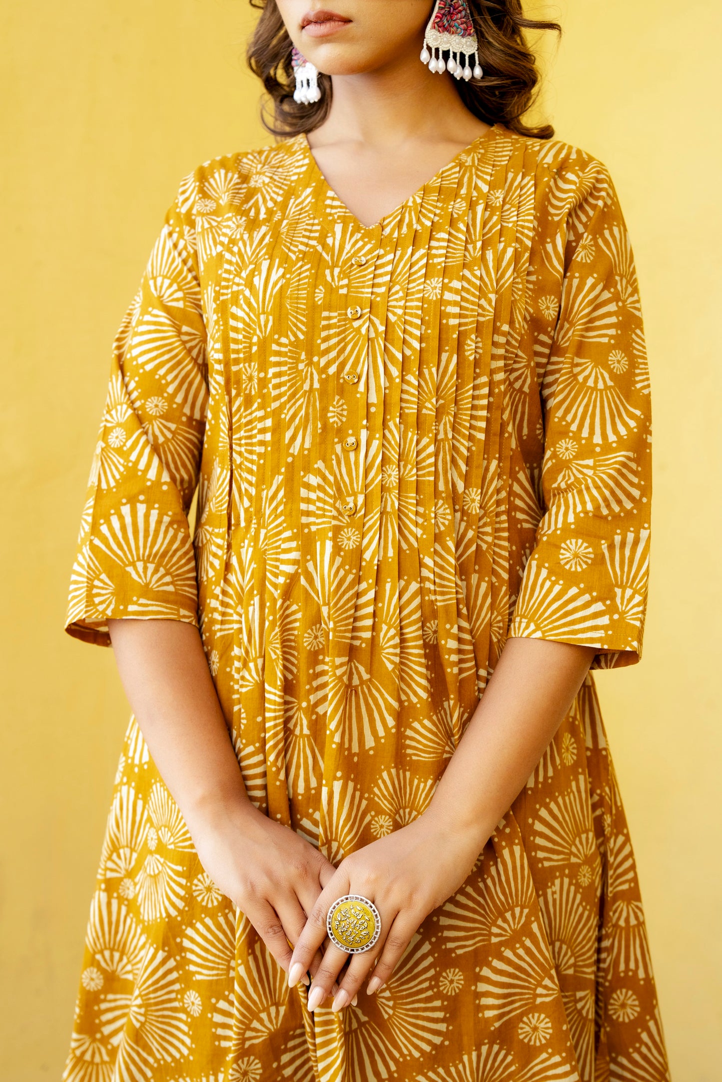 Pure Cotton Printed Kurta Set