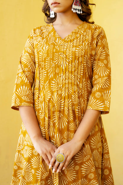 Pure Cotton Printed Kurta Set