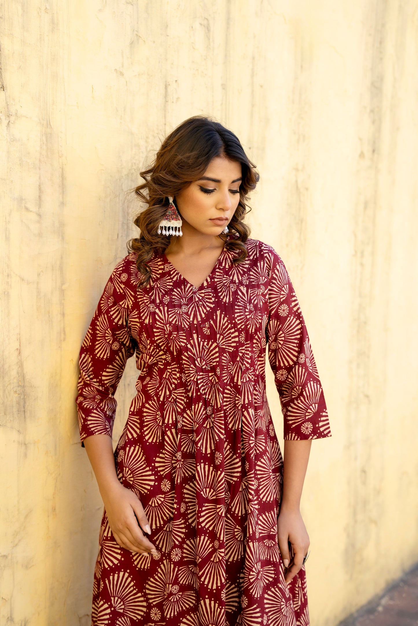 Pure Cotton Printed Kurta Set