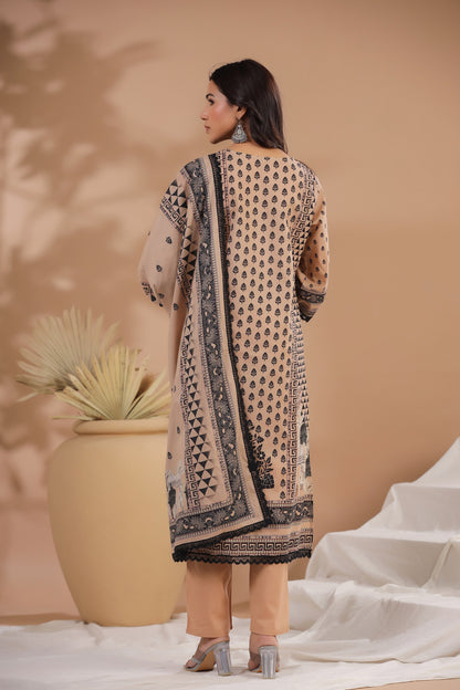 Cheeku Black Mughal Suit Set