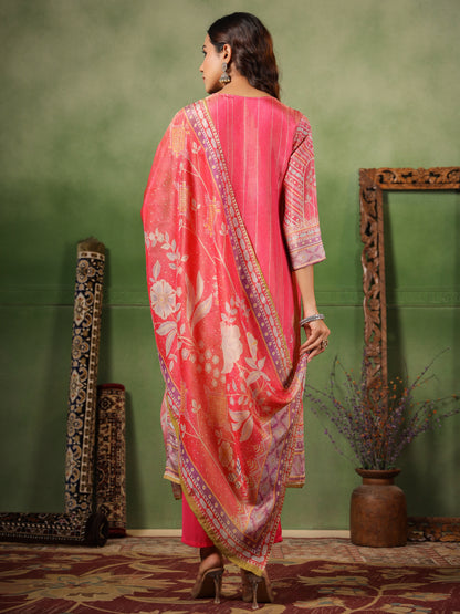 Blush pink Shimmer Suit Set