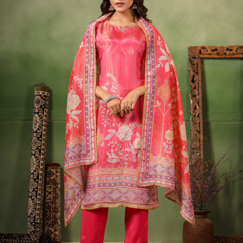 Blush pink Shimmer Suit Set