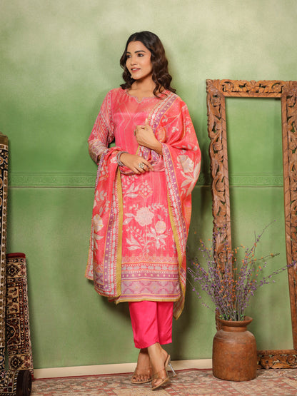 Blush pink Shimmer Suit Set