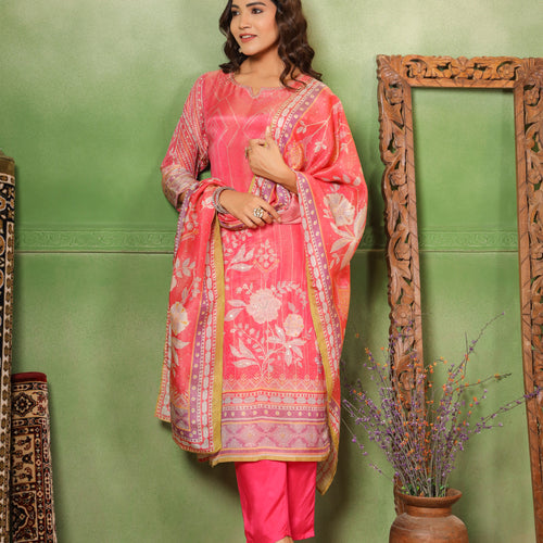 Blush pink Shimmer Suit Set