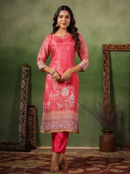 Blush pink Shimmer Suit Set