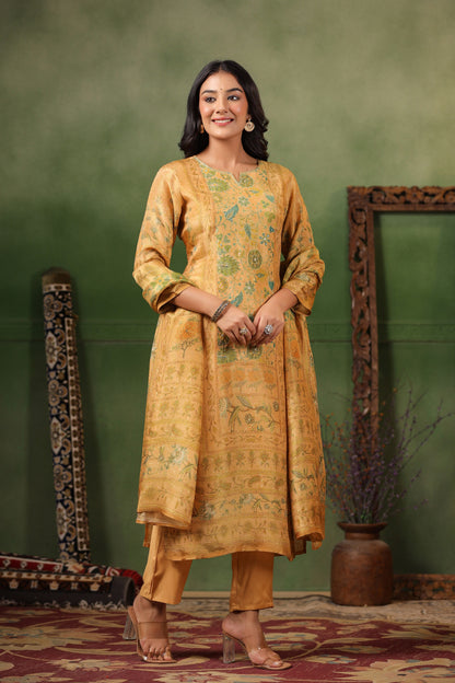 Gold Shimmer Suit Set