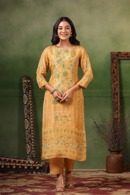 Gold Shimmer Suit Set