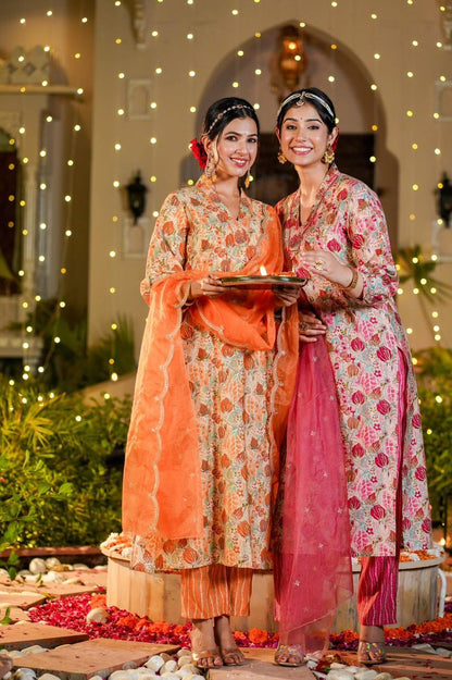 Pink Tulip Straight suit set