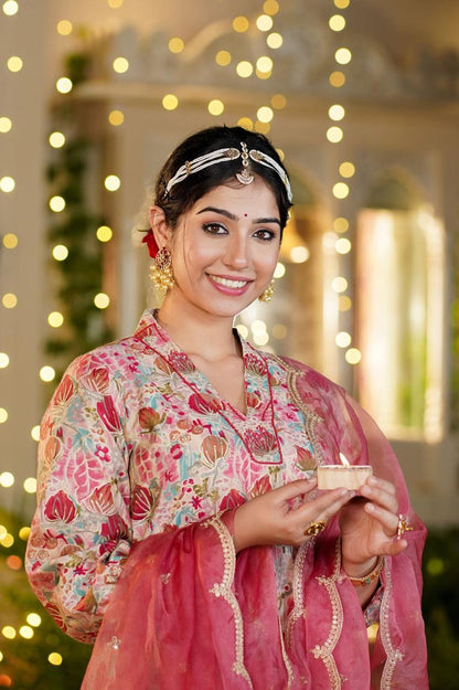 Pink Tulip Straight suit set