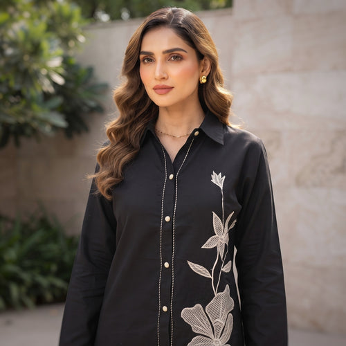 Aura Floral Applique Co-ord Set