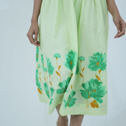 Hazel Floral Pure cotton Dress
